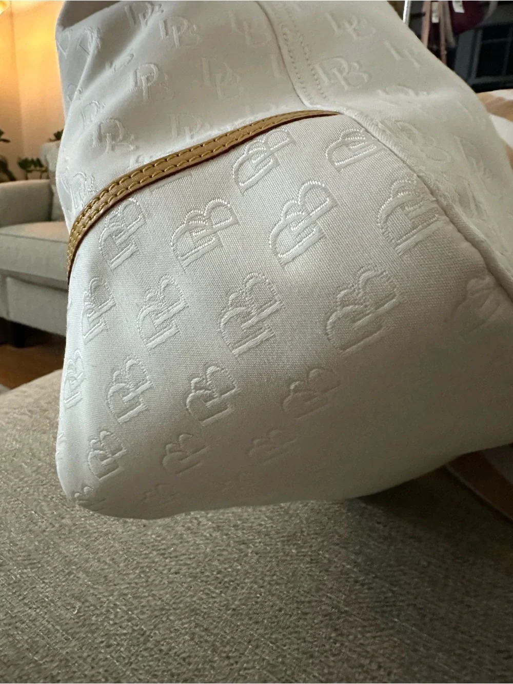 Dooney & Bourke Fairfield Champsac DB Jacquard Hobo Tortoise Duck